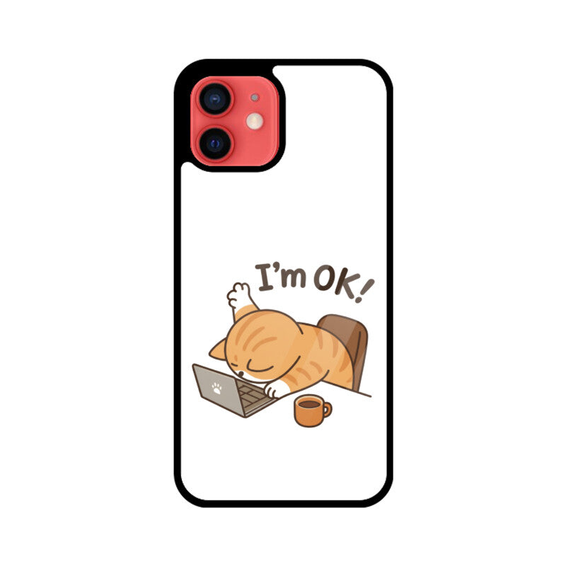 Apple iPhone 11 I am OK premium glass phone case IPhone Glass Phone Cases