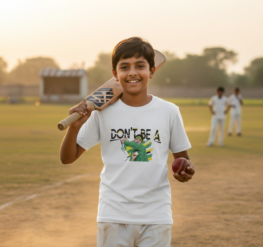 Don't Be A Motivational Graphic - Sarcasm Cricket Tshirt