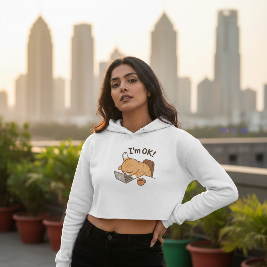 Women's Crop Hoodies