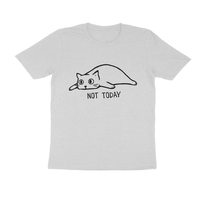 Melange Grey "Not Today" Cat Men's Tee Tshirt