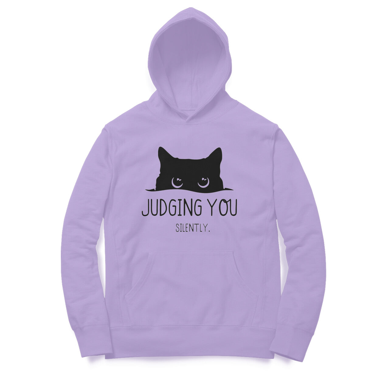 Iris Lavender "Judging You Silently" Men's Hoodie Hoodies
