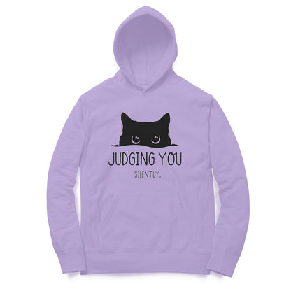 Iris Lavender "Judging You Silently" Men's Hoodie Hoodies