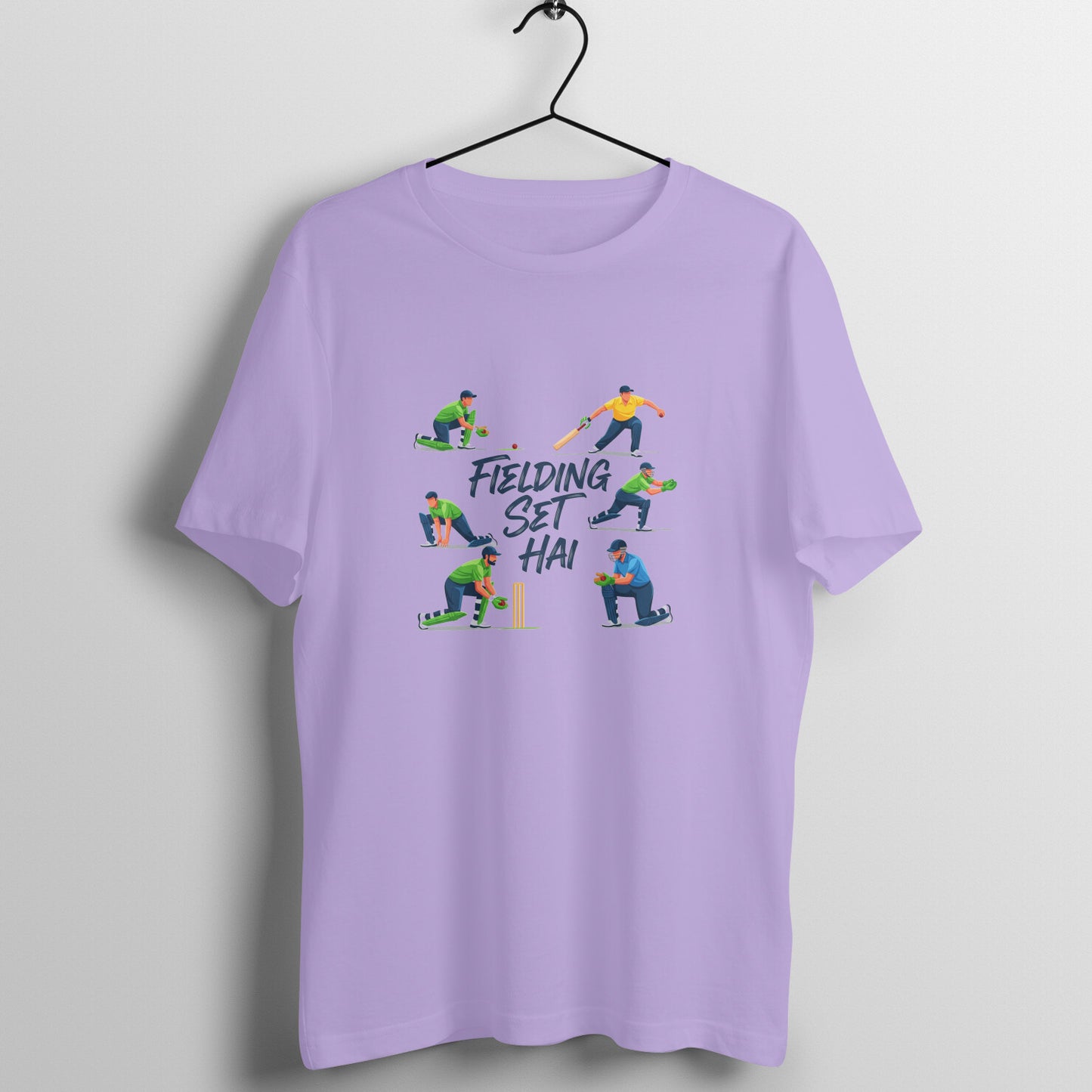 Iris Lavender Fielding Set Hai Cricket Sarcasm Mens Tshirt Tshirt