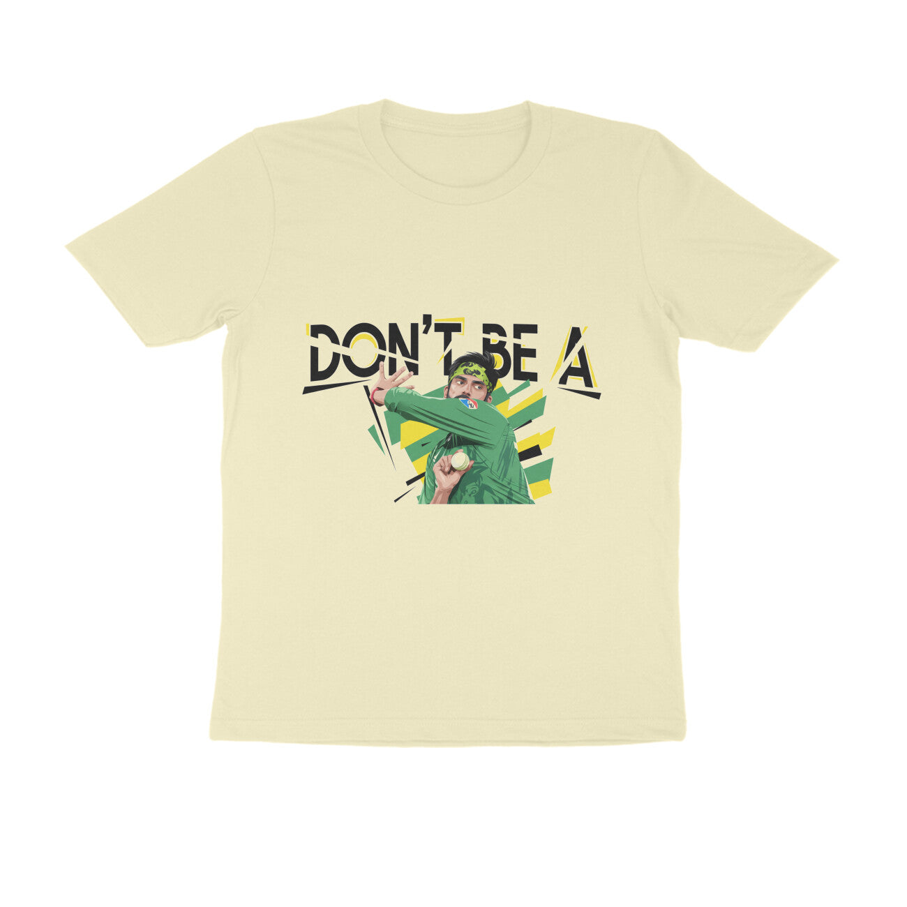 Almond Don't Be A Motivational Graphic - Sarcasm Cricket Tshirt