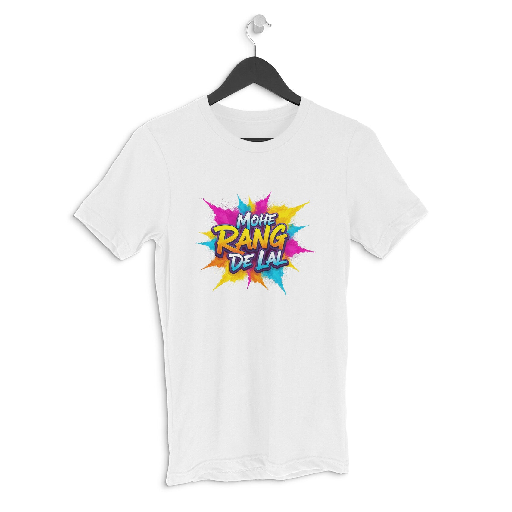 White Mohe Rang De Lal | Holi Special TShirt Tshirt