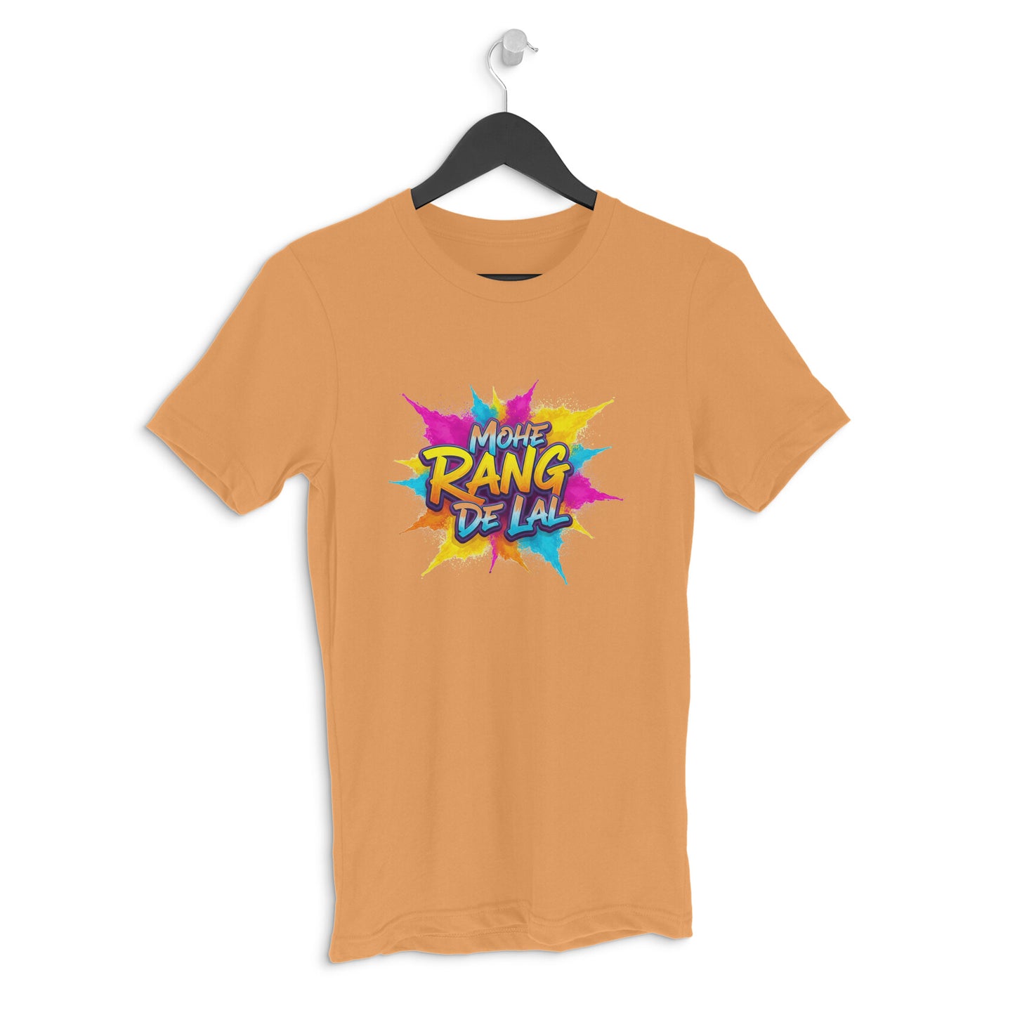 Mustard Yellow Mohe Rang De Lal | Holi Special TShirt Tshirt