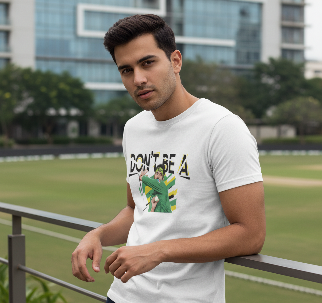 Don't Be A Motivational Graphic - Sarcasm Cricket Tshirt